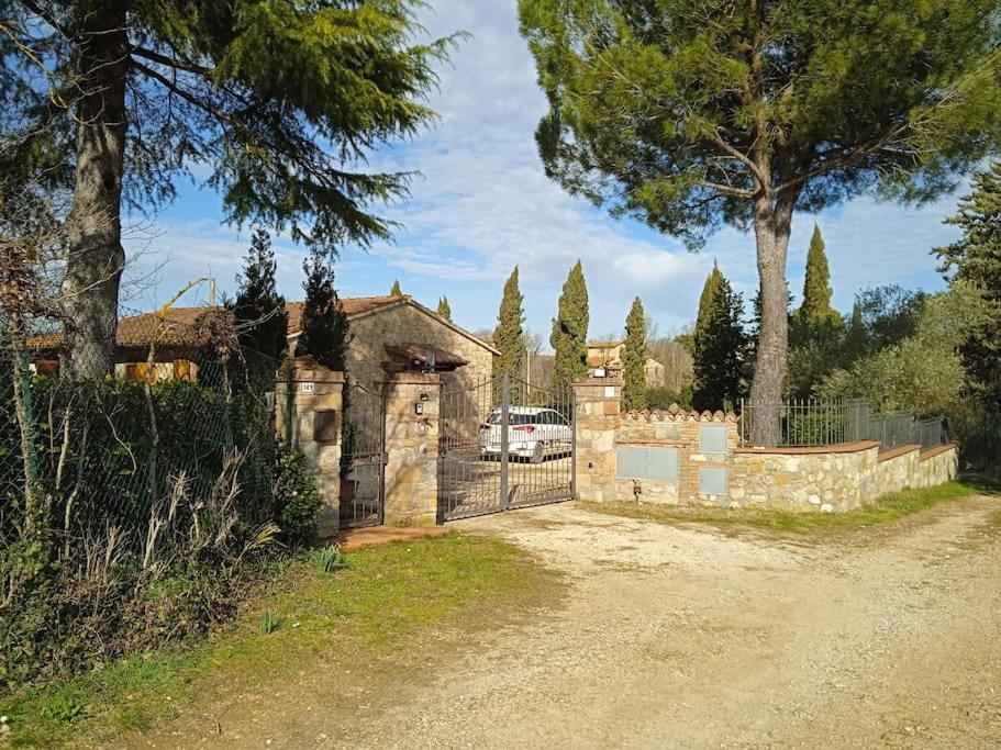 Villetta Con Parco Vicino San Gimignano Colle Val D'Elsa Esterno foto