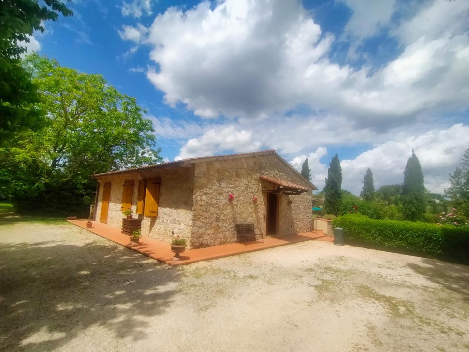 Villetta Con Parco Vicino San Gimignano Colle Val D'Elsa Esterno foto